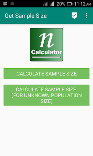 Get Sample Size Screenshot 0