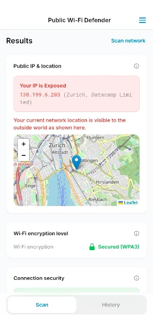 Wi-Fi Analyzer & Device Scan Screenshot 2