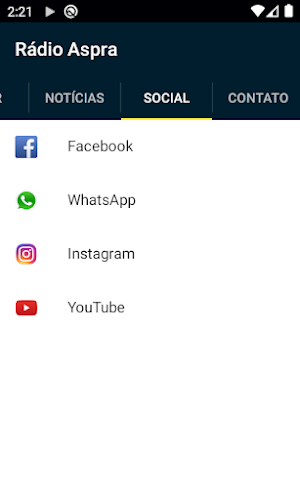 Rádio Aspra Screenshot 1