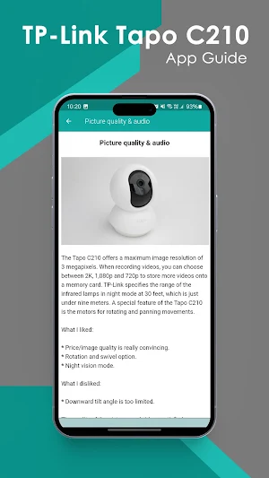 TP-Link Tapo C210 App Guide Screenshot 3