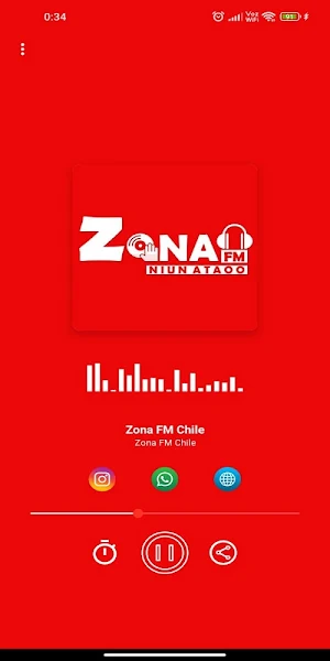 Zona FM Chile Screenshot 1