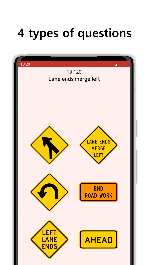Road signs USA & Practice Test Screenshot 3