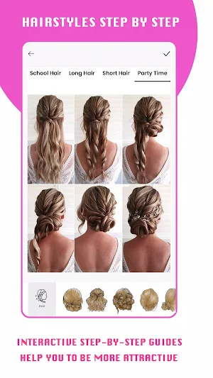 Change hair color - Hairstyle Screenshot 3