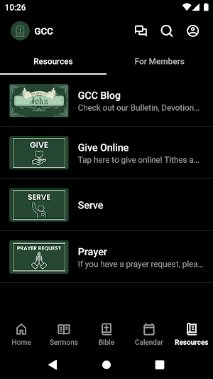 Glendale Christian Church - MO Screenshot 3