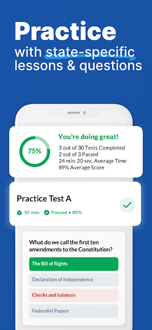 US Citizenship Test 2022 Screenshot 3