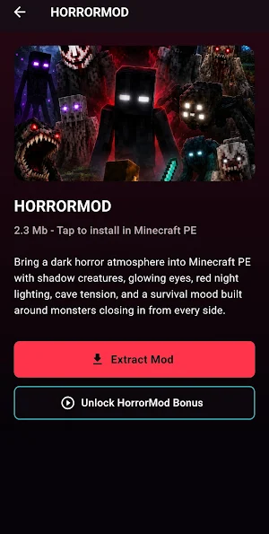 Horror Mods for Minecraft PE Screenshot 2