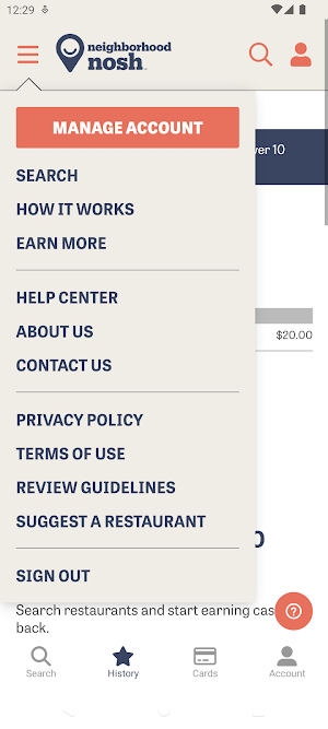 Neighborhood Nosh Screenshot 1