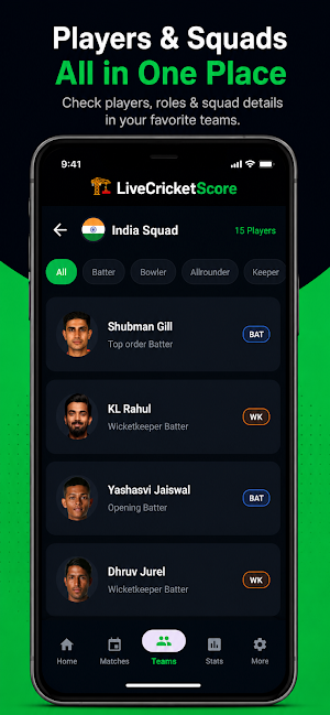 India Live Cricket Score Screenshot 3