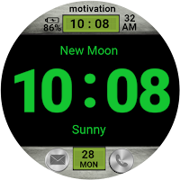 Motivational Watch face