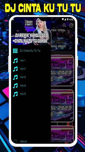 DJ Cinta Ku Tu Tu Dayak Viral Screenshot 2