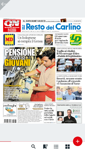 Quotidiano Nazionale Screenshot 0