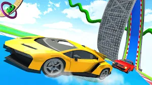 Car Games 3D- Ramp Car Stunt Screenshot 2