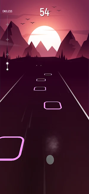 Camila Cabello Tiles Hop Ball - Neon EDM Rush Screenshot 1