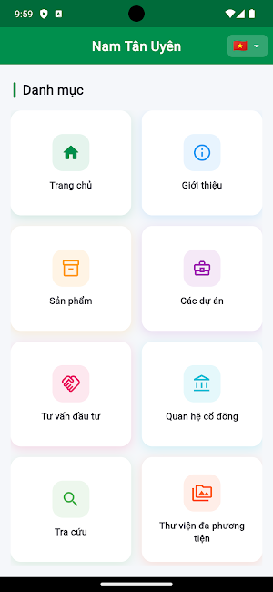 Khu Công Nghiệp Nam Tân Uyên Screenshot 0