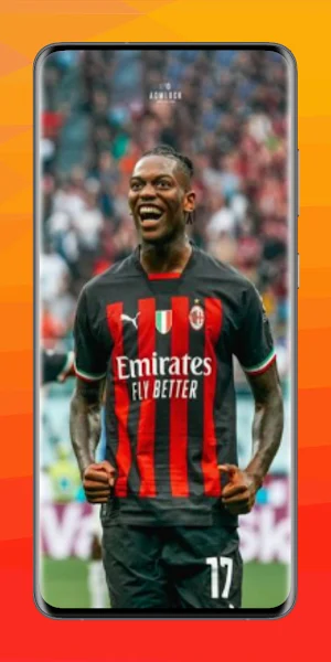 Rafael Leao 4K Wallpaper Screenshot 0
