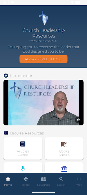 Church Leadership Resources Screenshot 0