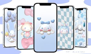 Cinnamoroll 3D Wallpapers Screenshot 2