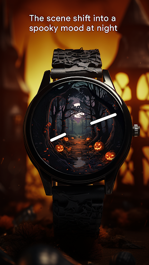 Horizon Halloween Watch Face Screenshot 2