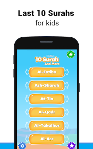 10 Surah for Kids Word By Word Screenshot 0