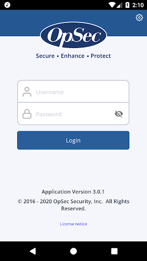 OpSec InSight Mobile Screenshot 0