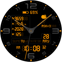 Hybrid DARKN URX45 Watch face