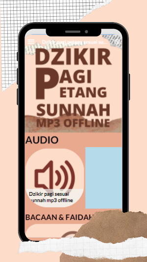 Dzikir Pagi Sore Mp3 Offline Screenshot 1
