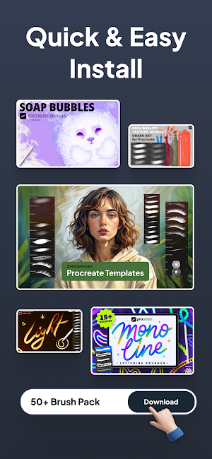 Brushes for Procreate Screenshot 2