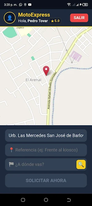 MotoExpress Barlovento Screenshot 2