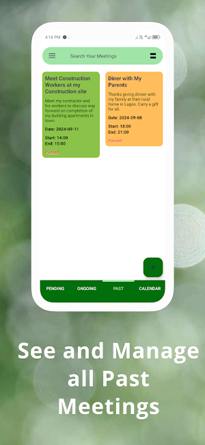 Meeting Reminder Screenshot 3