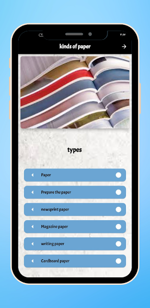 kinds of paper Screenshot 0
