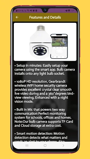 wifi panorama camera guide Screenshot 1