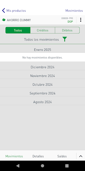 Internet Banking CoopOriental Screenshot 3
