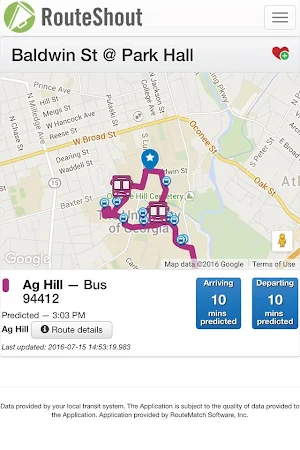 RouteShout 2.0 Screenshot 1