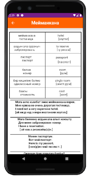 Language Trainer Screenshot 2