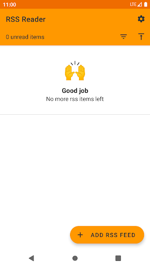 RSS Reader - Offline news with background sync Screenshot 2
