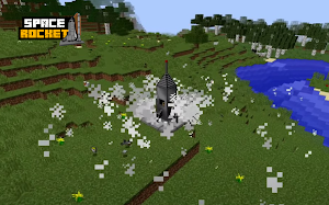 Space Rocket Mod for Minecraft Screenshot 1