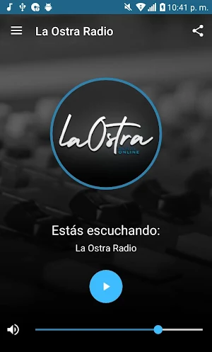 La Ostra Radio Screenshot 2