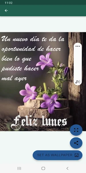 Días de la semana. Saludos Screenshot 0
