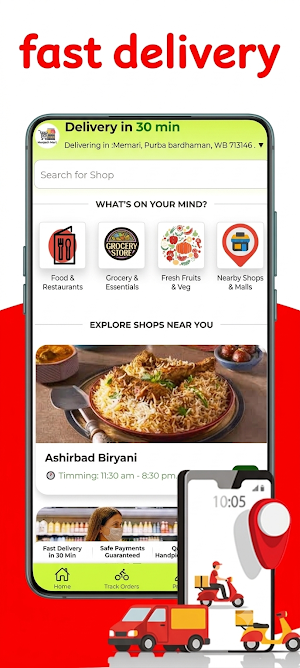 KBJ Food Delivery Screenshot 2