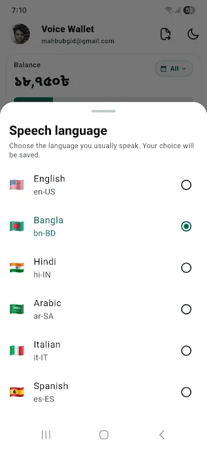 Voice Wallet: AI Expenses Screenshot 3
