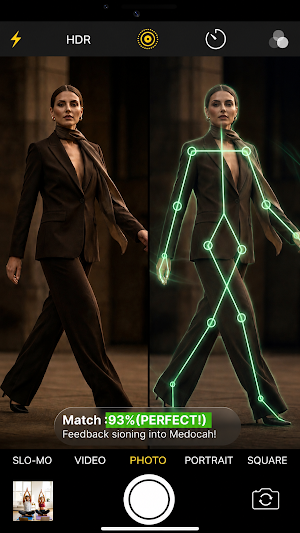 AI Pose Camera: Pose Match Screenshot 0