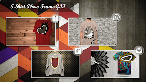 T-Shirt GIF Photo Frame Editor Screenshot 1