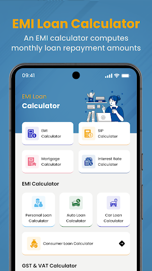 Aadhar Pe EMI Loan Calculator Screenshot 0