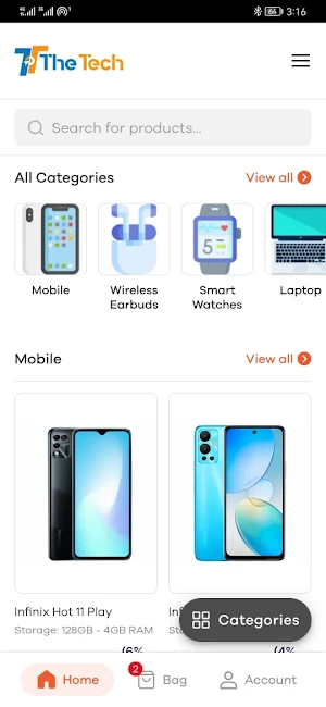 The Tech - Lowest Mobile Price Screenshot 0