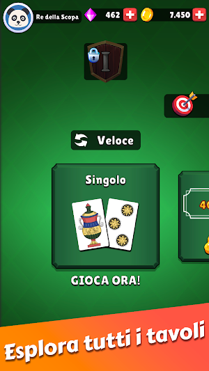 Scopa italiana online - carte Screenshot 1