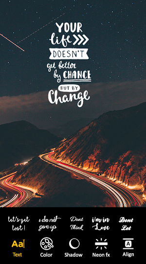Text On Photos - Photo Editor Screenshot 2