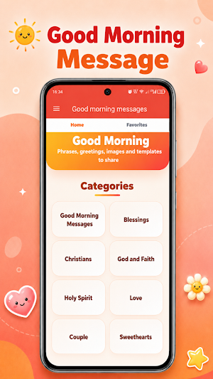 Good Morning Messages Screenshot 1