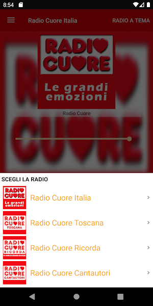 Radio Cuore Screenshot 0