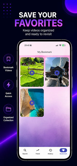 Savetok - Video Bookmarks Screenshot 2