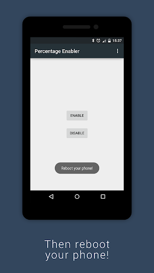 Battery Percentage for L & KK Screenshot 1